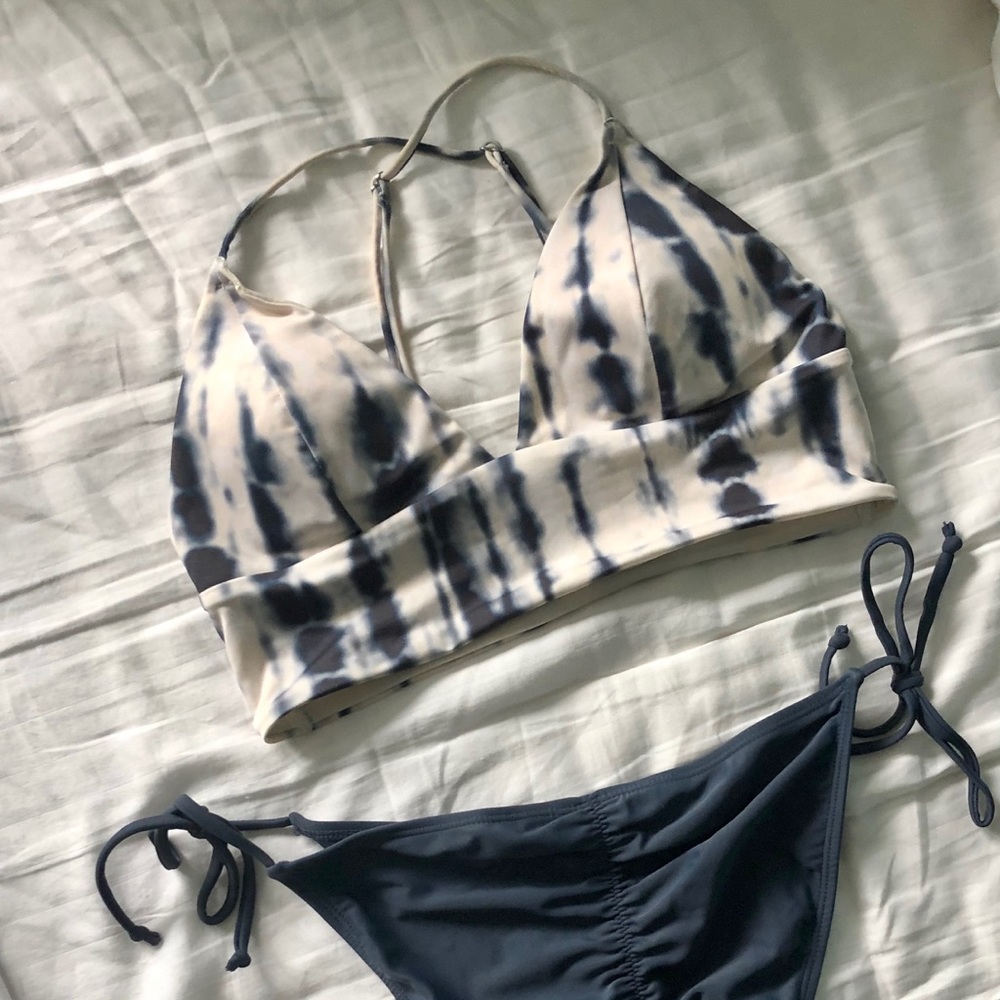 H&M Tie Dye Bikini Top